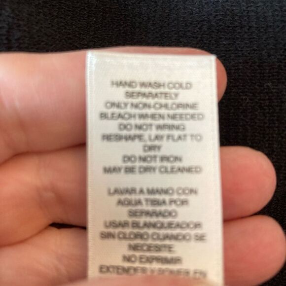 Chicos Elegant sweater Jacket w/ embroidery & beading - Picture 11 of 11